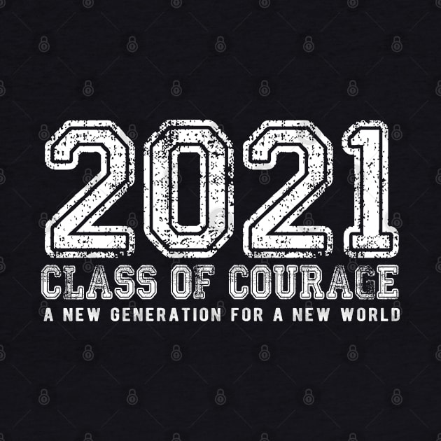 2021 Class of Courage in White by Jitterfly